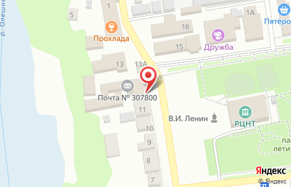 Почта России в Курске на карте