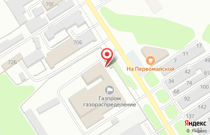 Банкомат Россия на Первомайской улице на карте