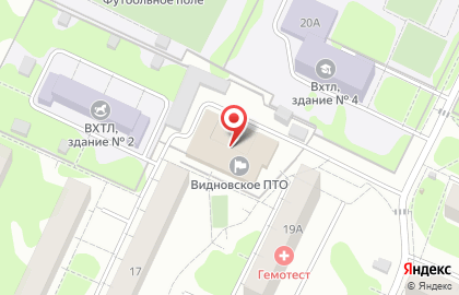 Мо Ленинского Района Видновское пто Городского Хозяйства мп на карте