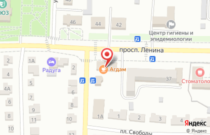Воронежский институт высоких технологий на проспекте Ленина на карте