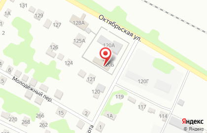 Аптека Городская Здравница на Октябрьской улице на карте