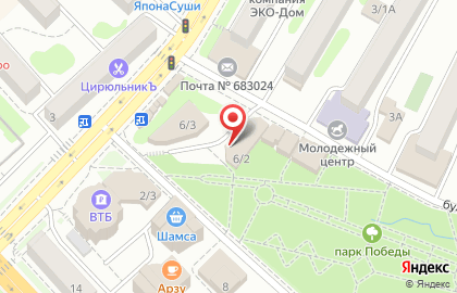 Магазин зоотоваров Зоолавка в Петропавловске-Камчатском на карте