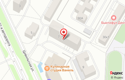 Рекламно-производственная компания Арт Мастер в Чебоксарах на карте
