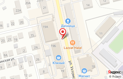 Киоск фастфудной продукции Lazzat на карте