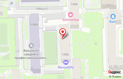 Комплексный центр социального обслуживания населения Московского района в Московском районе на карте
