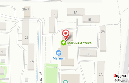 Оптово-розничный магазин MiniMETR на улице 70 лет Октября на карте