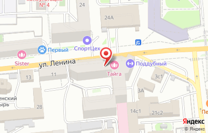 Компания по продаже светодиодной продукции абк Лед-сиб в Центральном районе на карте
