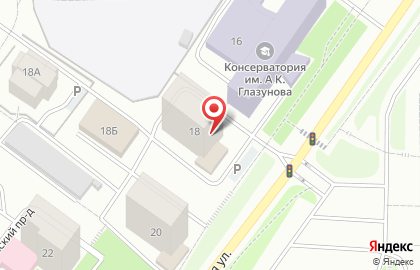 Магазин Цветы в Петрозаводске на карте
