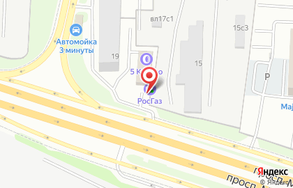 Автомойка самообслуживания МойСам на улице Маршала Прошлякова на карте