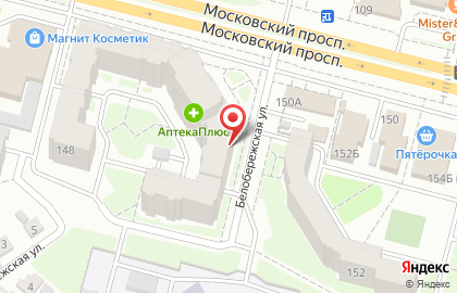Аптечный пункт Ритм на Московском проспекте, 148 на карте