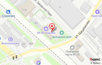 Домоуправляющая Компания Сормовского Района на карте
