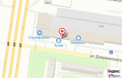 Торгово-технический центр Шинторг.pro в Автозаводском районе на карте