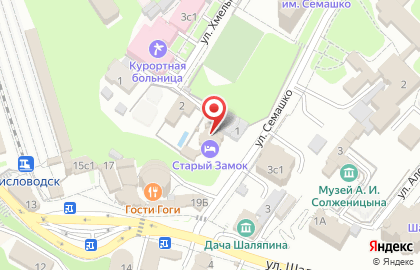 Гостевой дом Старый замок на карте