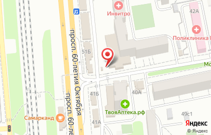 Магазин цветов в Хабаровске на карте