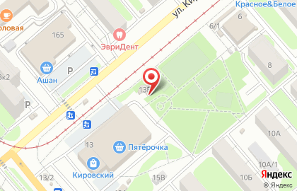 Магазин фруктов и овощей в Пролетарском районе на карте