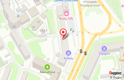 ООО Вира на проспекте Димитрова на карте
