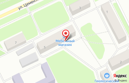 Гипермаркет DNS на улице Цементников на карте