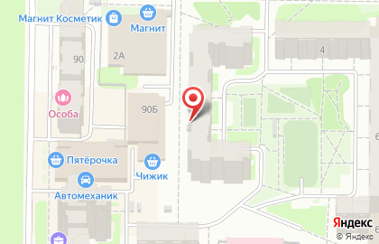 Парикмахерская Каре на Ломжинской улице на карте