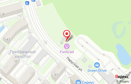 Веревочный парк FunГрад в Адлерском районе на карте