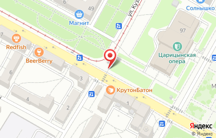 Продуктовый магазин ВИПТЭЛ в Краснооктябрьском районе на карте