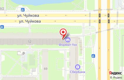 Автошкола Татарстан в Ново-Савиновском районе на карте