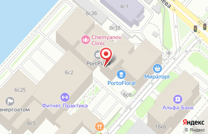 Магазин массажного оборудования Ceragem на метро Технопарк на карте