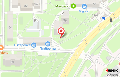 Киоск по продаже мясной и молочной продукции на карте