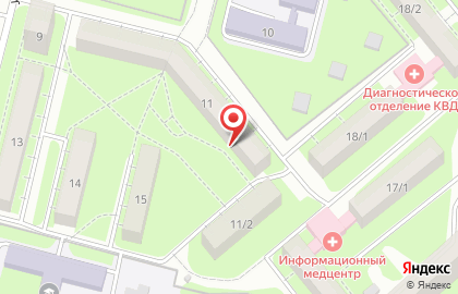 Центр раннего развития детей Непоседы на улице Вермишева на карте