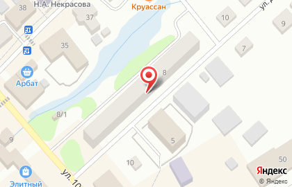 EХ в Алдане на карте