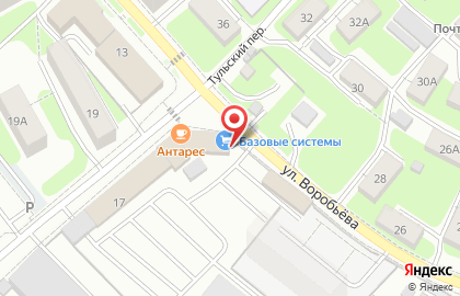 Автостоянка в Смоленске на карте