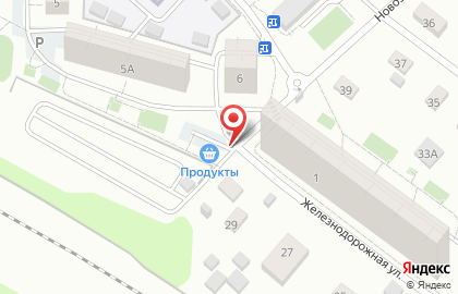 Продуктовый магазин в Москве на карте