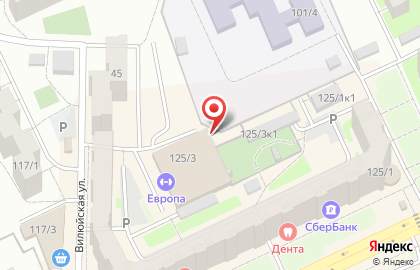 Сауна на Выборной, 125/3 на карте
