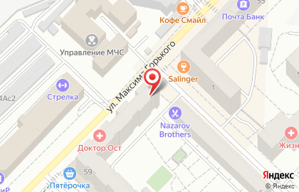 Магазин спортивного питания Viking Style на улице Максима Горького на карте