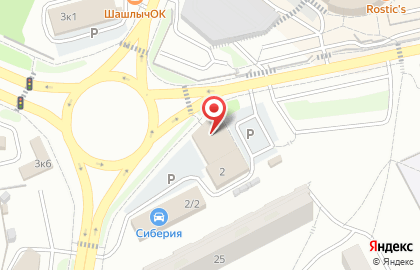 Магазин автотоваров в Калининском районе на карте