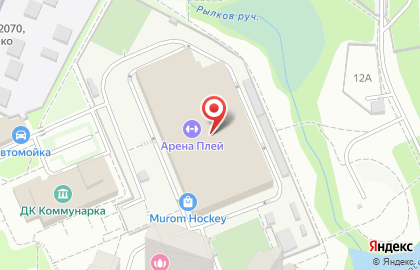 Прометей в Новомосковском округе на карте