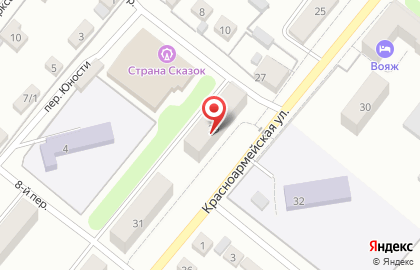 Магазин продуктов Салям, сеть магазинов продуктов на Красноармейской улице на карте