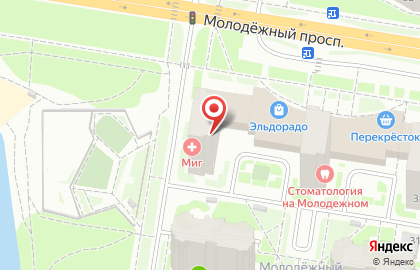 Медицинский центр Миг в Автозаводском районе на карте