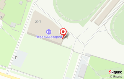 Ледовый дворец в Перми на карте