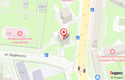Медицинская клиника Тонус на улице Гайдара на карте
