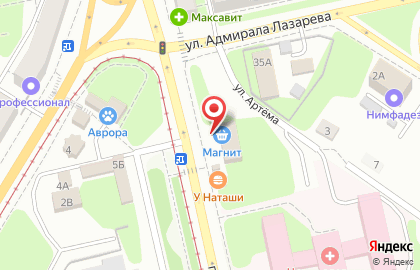 Закусочная на площади Металлургов на карте
