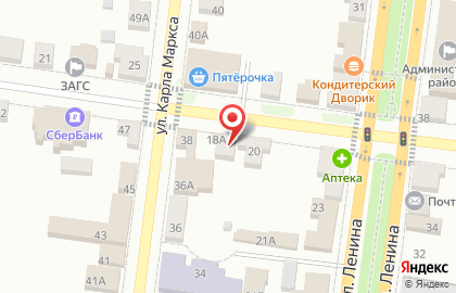 СберБанк в Липецке на карте