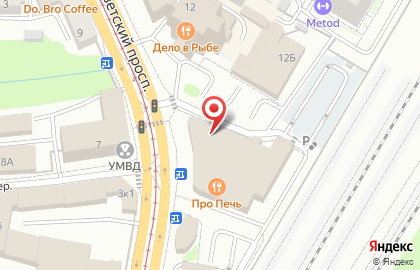 Пивная двор салон разливного пива на Советском проспекте на карте