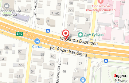 Автосервис в Астрахани на карте