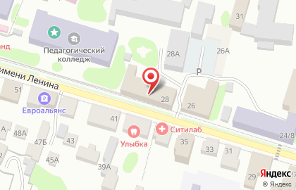 Представительство университета Синергия в Кинешме на карте
