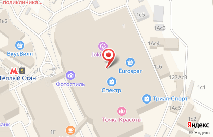 Магазин одежды для будущих мам СкороМама на Новоясеневском проспекте на карте