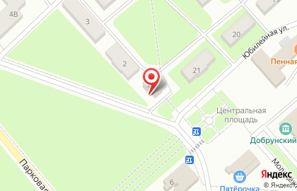 Продовольственный магазин Колибри на Юбилейной улице на карте