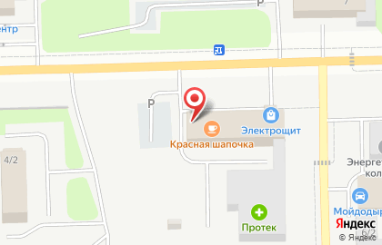 Столовая-кафе Красная шапочка на карте