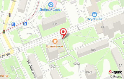 Панда на Новопетровской улице на карте