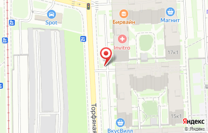 Инекс на Московском шоссе на карте