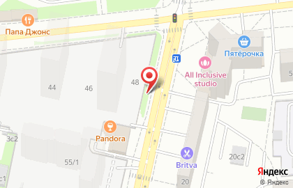 ГОРОД КРАСОТЫ в Люблино (ул Ставропольская) на карте
